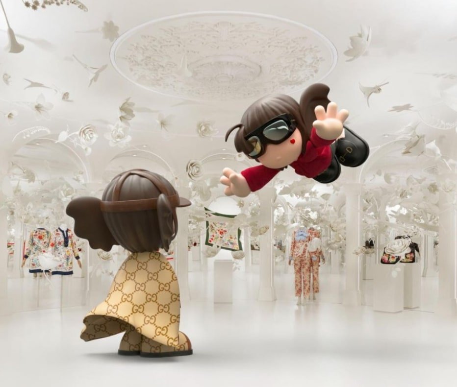 コレクション Helping Hand A.P. GUCCI casper Gucci Cosmos takes a metaversal leap: navigating the fashion
