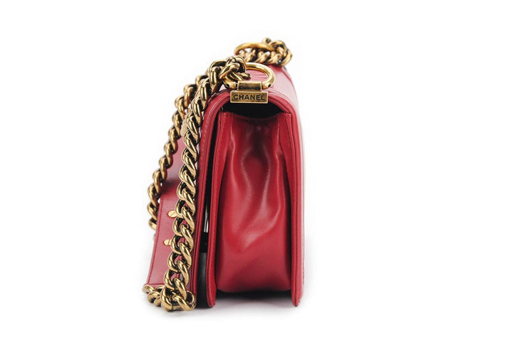 Chanel Boy Medium Red - Revive